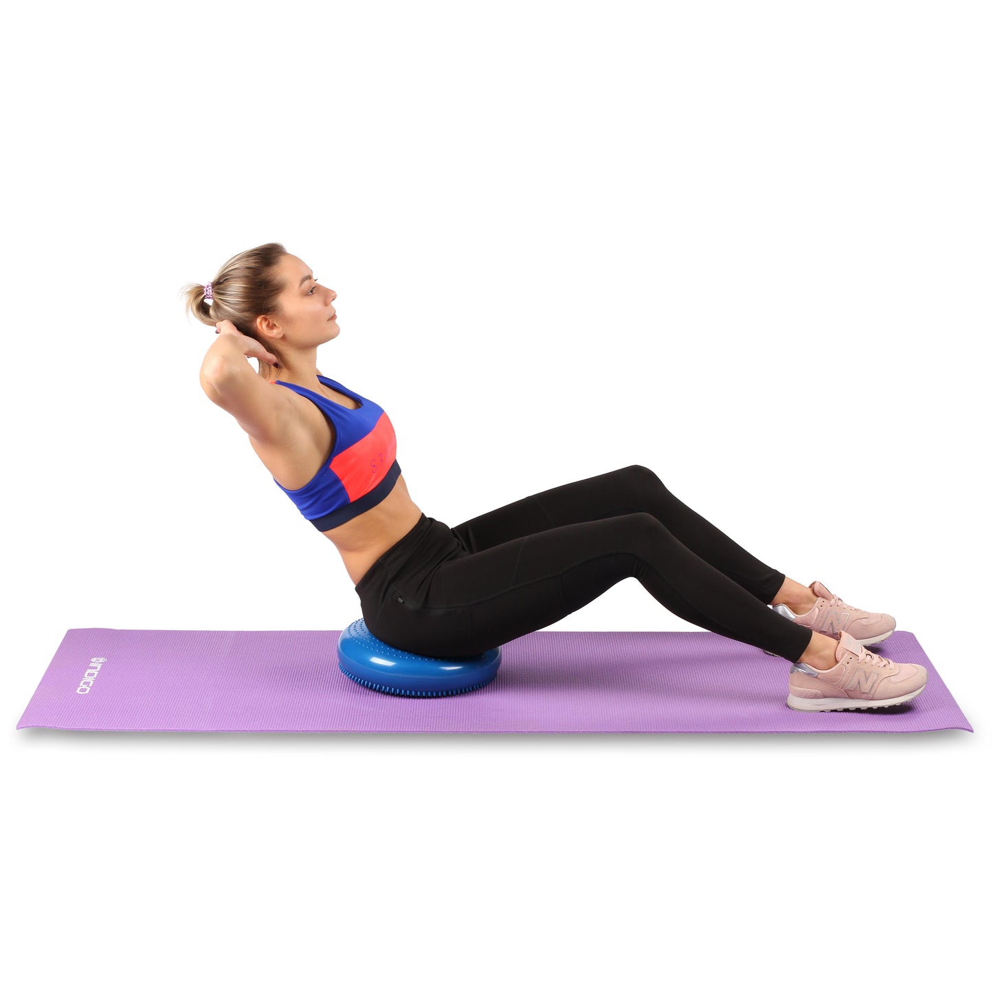 Cojín de Equilibrio con Bomba PVC EQUILIBRIUM INDIGO 33 cm