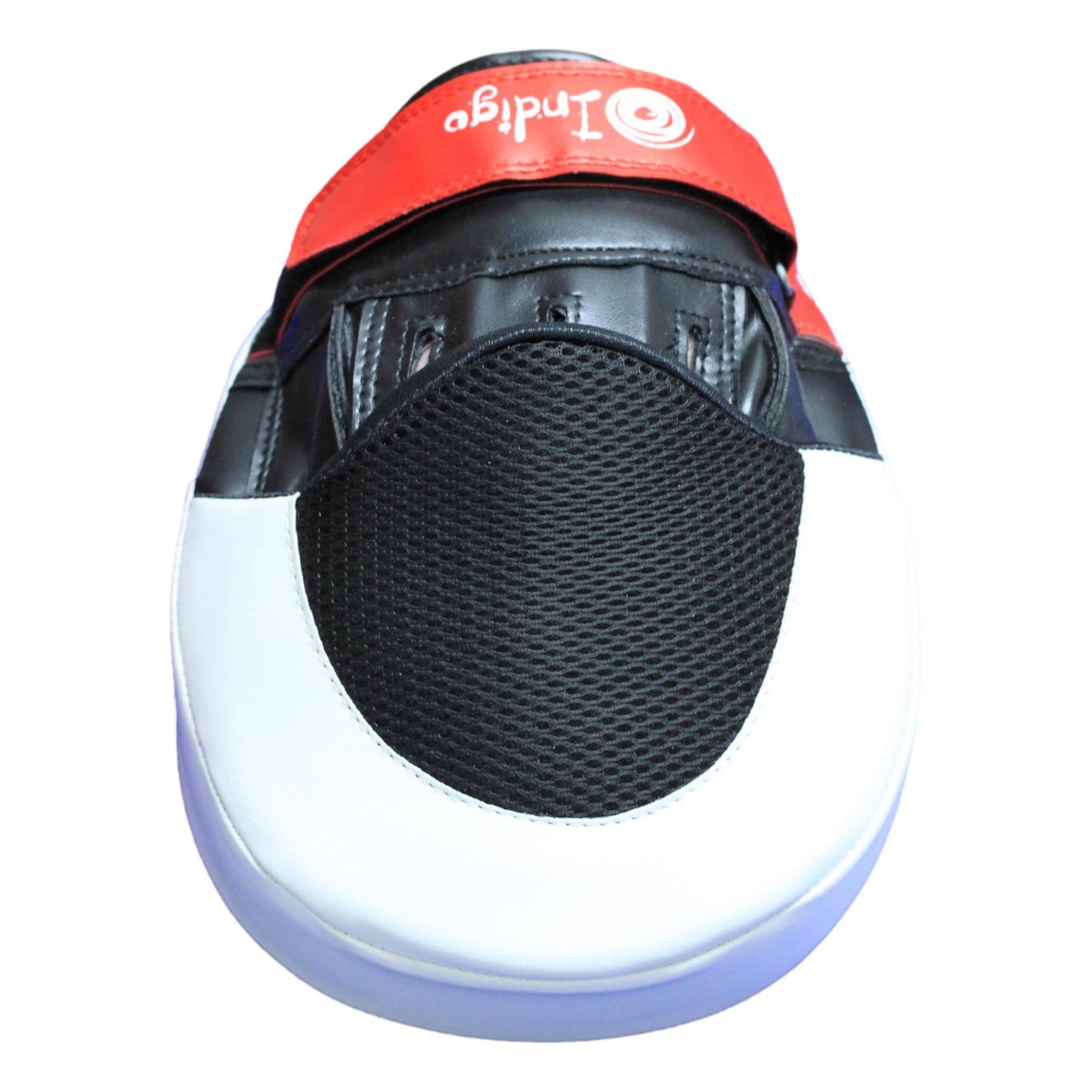 Mitaines De Boxe Courbes En PU (Paire) INDIGO Blanc-Noir 26* 20* 9 cm