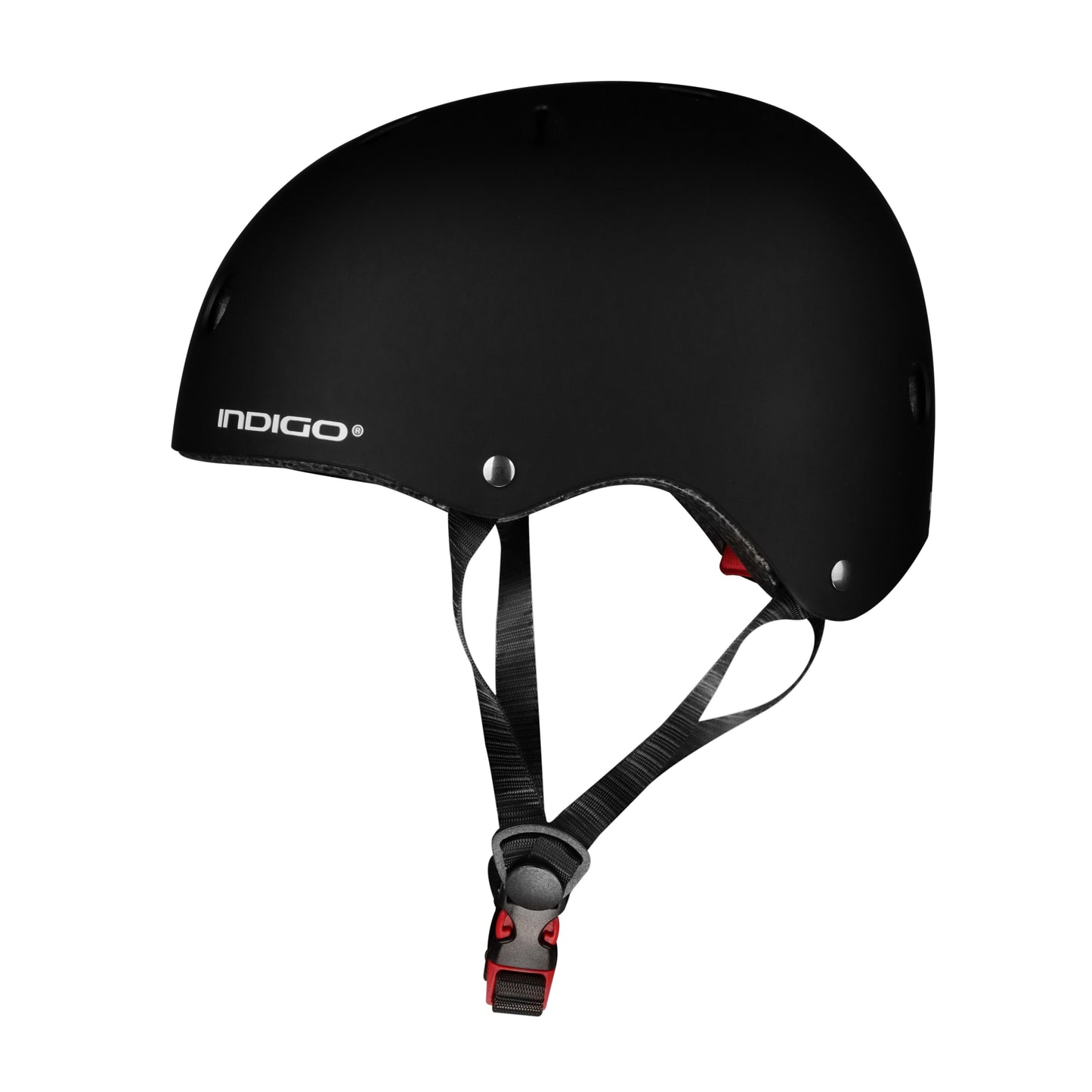 Children's Skateboarding Helmet With Ventilation INDIGO 51-55 cm