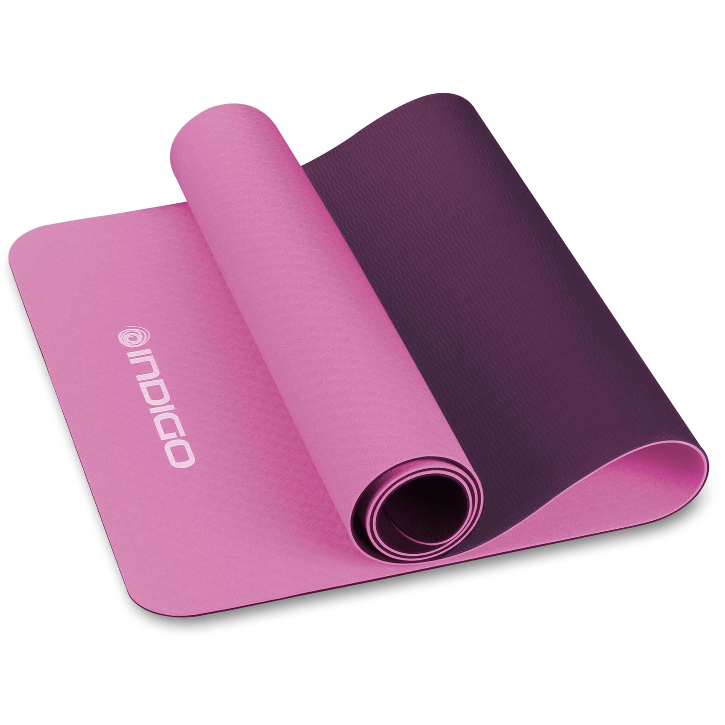 Tapis De Yoga Et Fitness TPE Indigo Bilatéral 173*61*0,5 cm