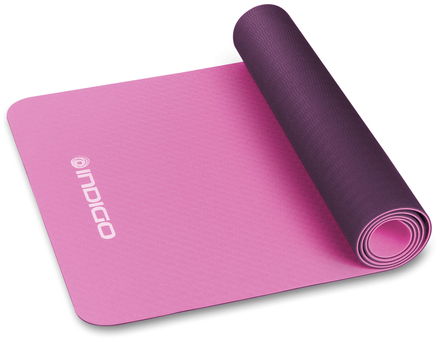 Tapis De Yoga Et Fitness TPE Indigo Bilatéral 173*61*0,5 cm