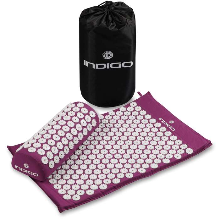 Tapis Et Coussin De Massage INDIGO 67*42*2,5 cm, 38*15*10.