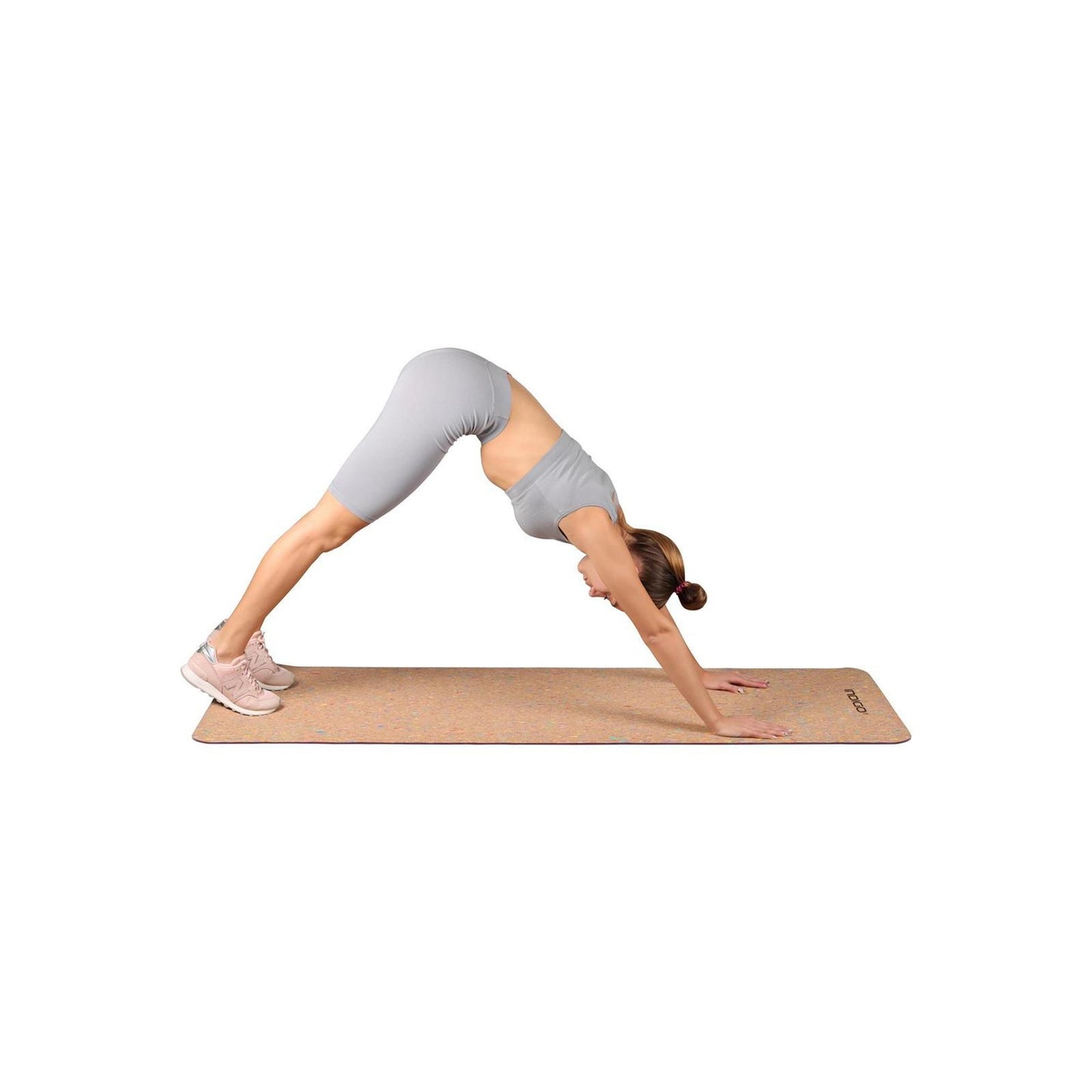 Tapis De Yoga Et Fitness TPE Et Liège Indigo 173*61*0,6 cm
