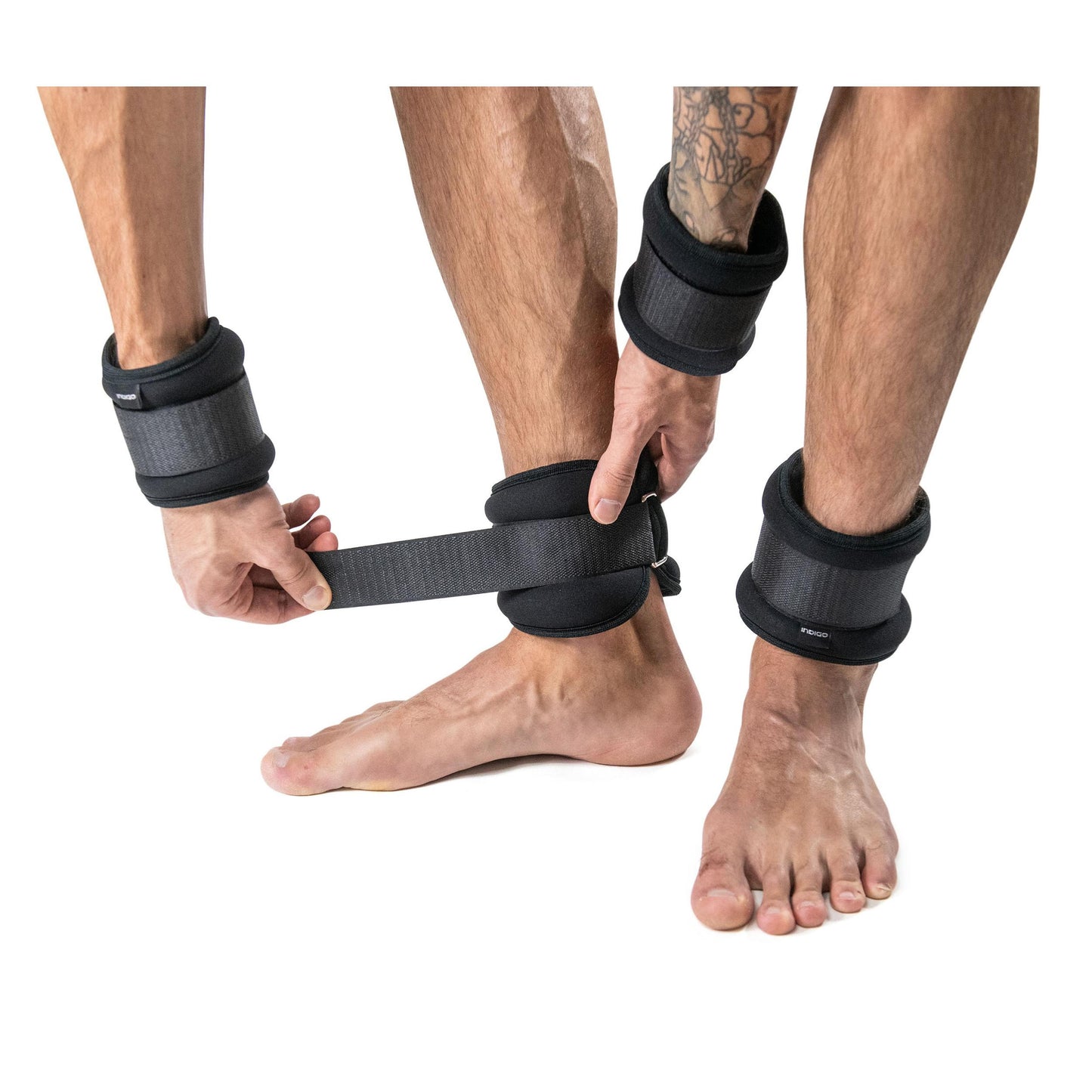 Caneleiras Halteres de Tornozelos e Pulsos CROSS INDIGO 2*0,5 kg