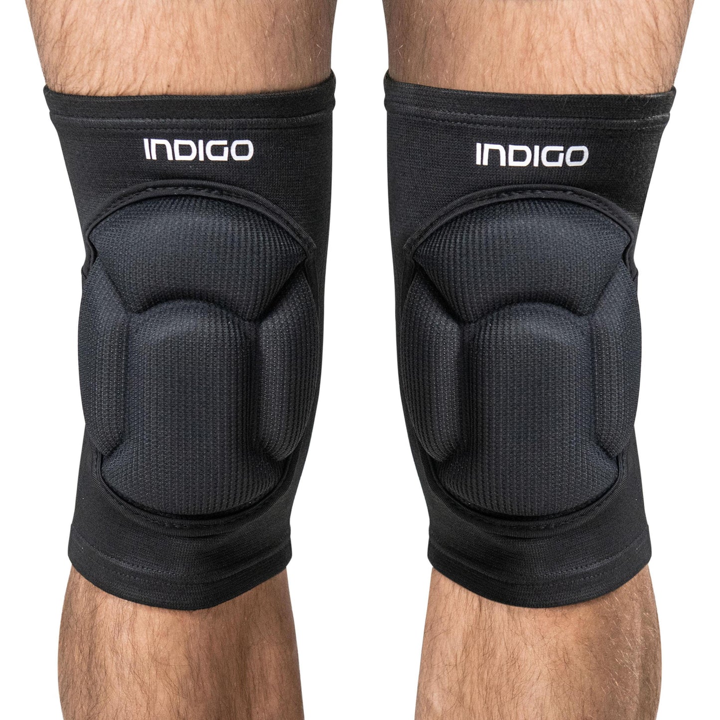 Genouillères Pour Volleyball Avec Coussin Renforcé INDIGO Noir