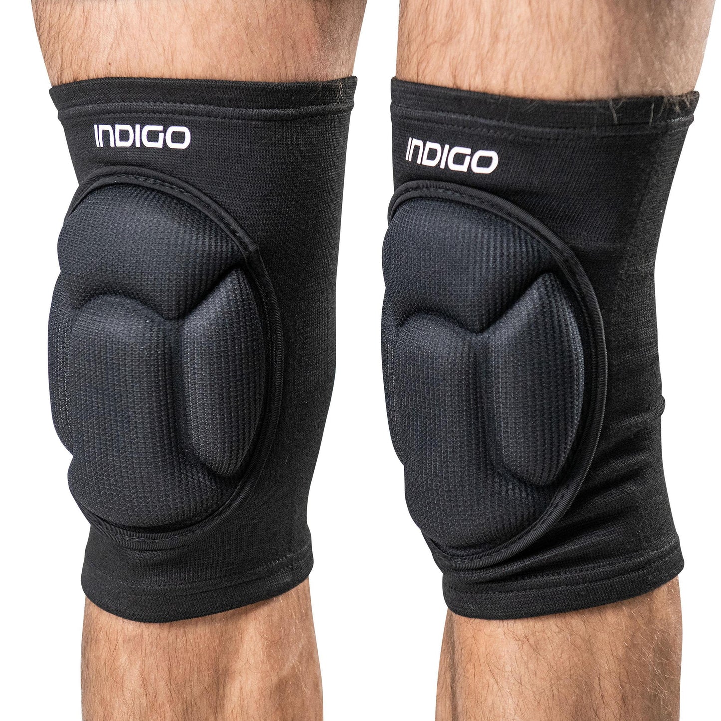 Genouillères Pour Volleyball Avec Coussin Renforcé INDIGO Noir