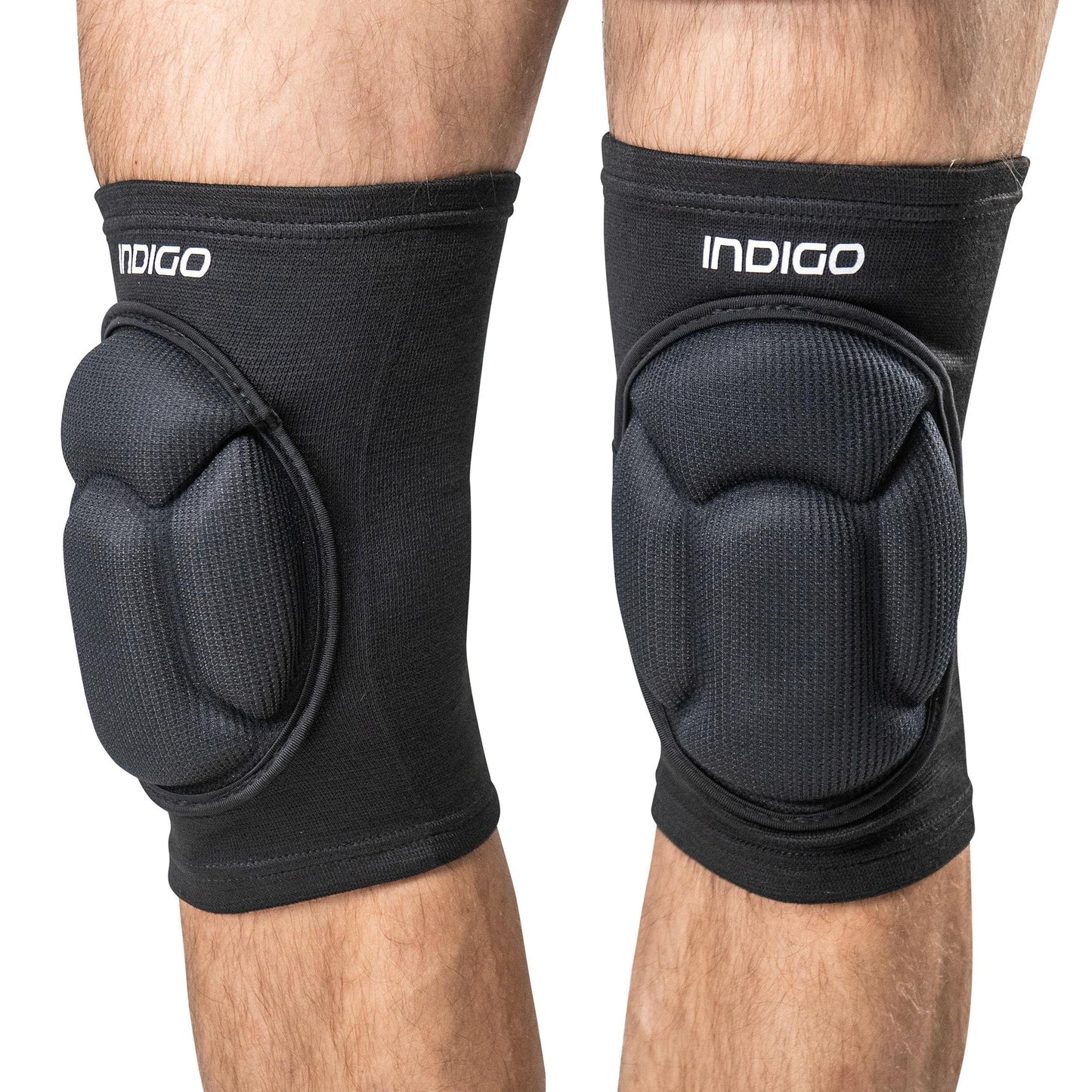 Genouillères Pour Volleyball Avec Coussin Renforcé INDIGO Noir