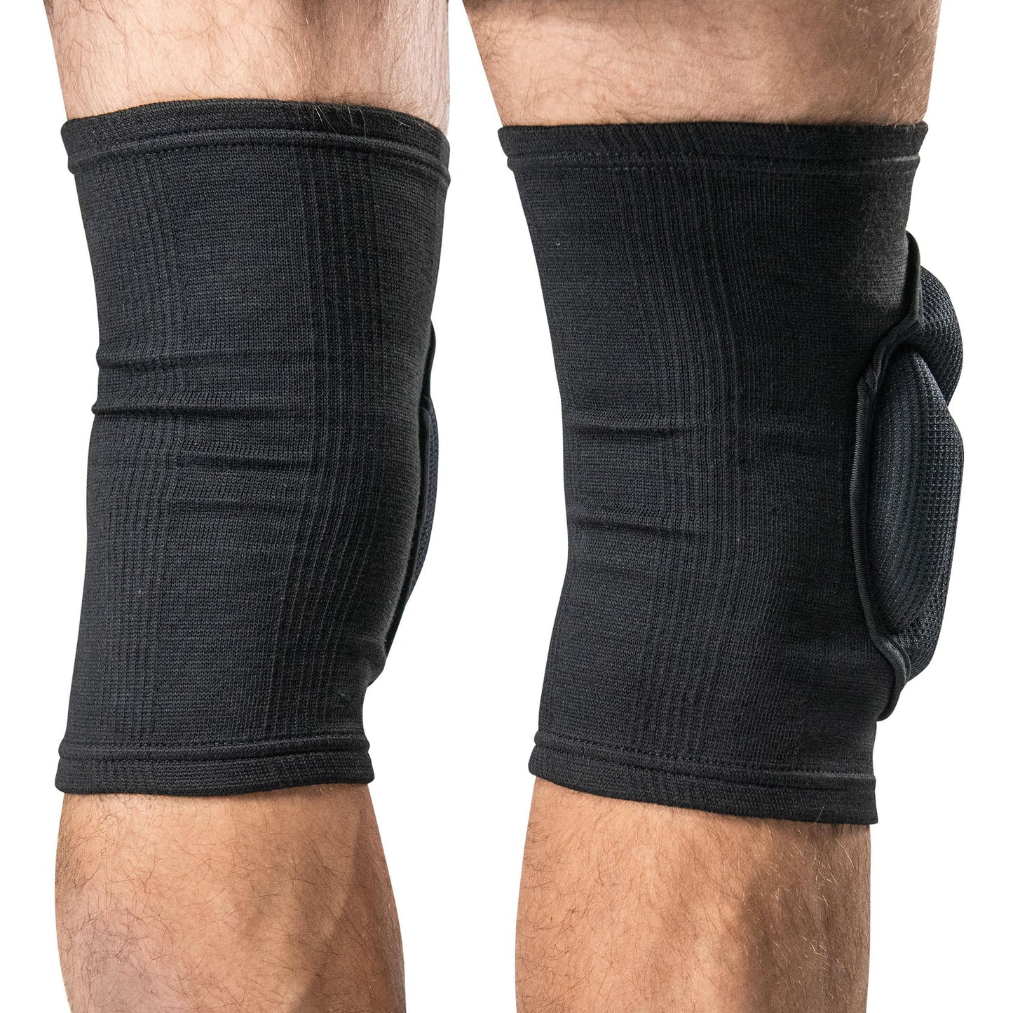 Genouillères Pour Volleyball Avec Coussin Renforcé INDIGO Noir