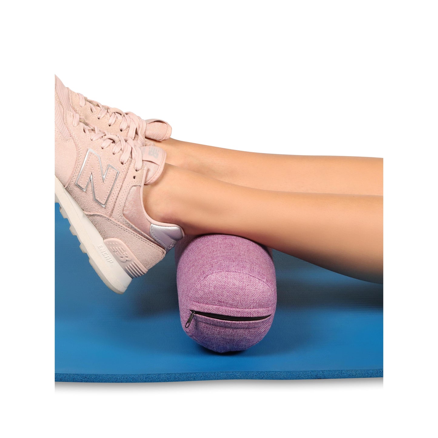 Rouleau De Tissu Rembourré Pour Massages Musculaires Et Yoga De INDIGO