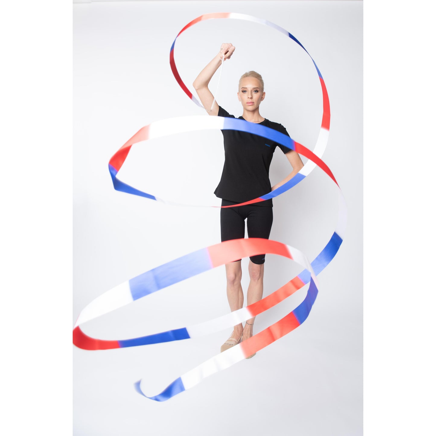 Cinta para Gimnasia Rítmica con Varilla 56 cm INDIGO