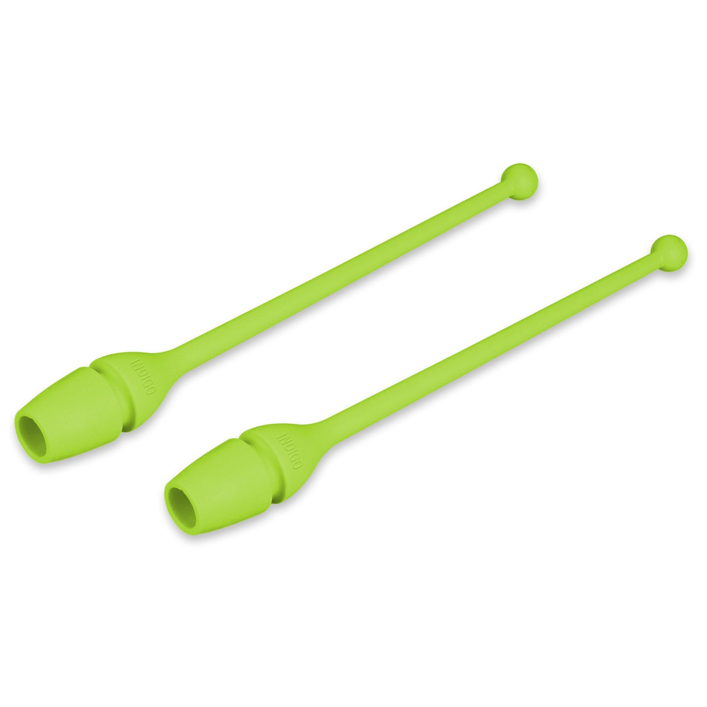 Mazas Engazables de TPE HAYA INDIGO 36 cm se traduit en français par : Massues Enclenchables TPE Indigo Haya 36 cm.