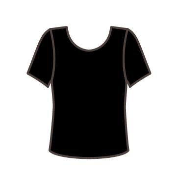 Camiseta Elástica Manga Curta SOLO Preto