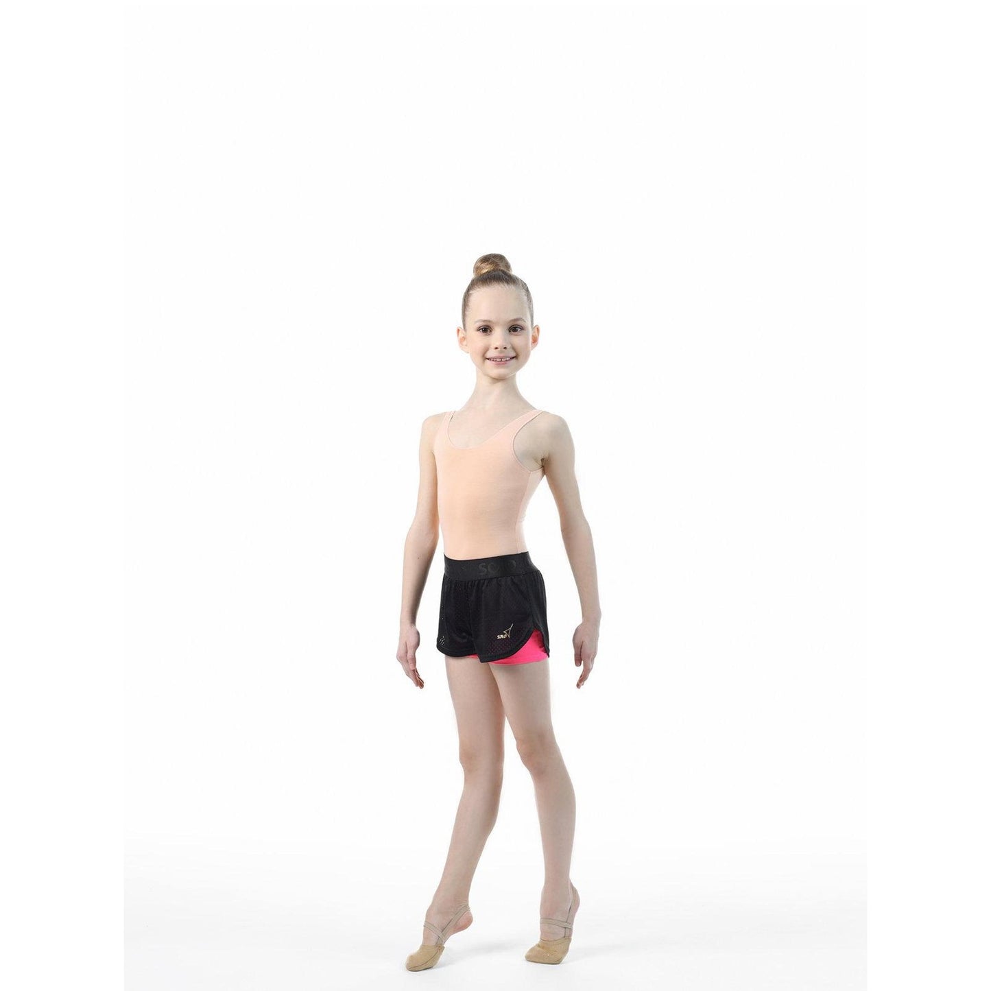 Shorts Dobles con Tela de Malla SOLO