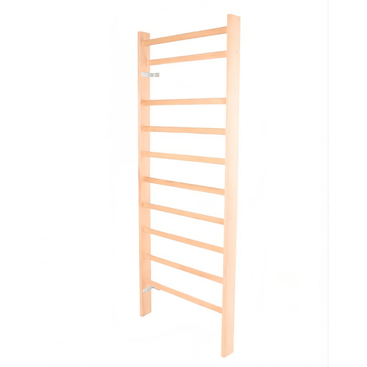 DRUNA Espaldera Madera Pared Fitness Gimnasia 230x80 cm
