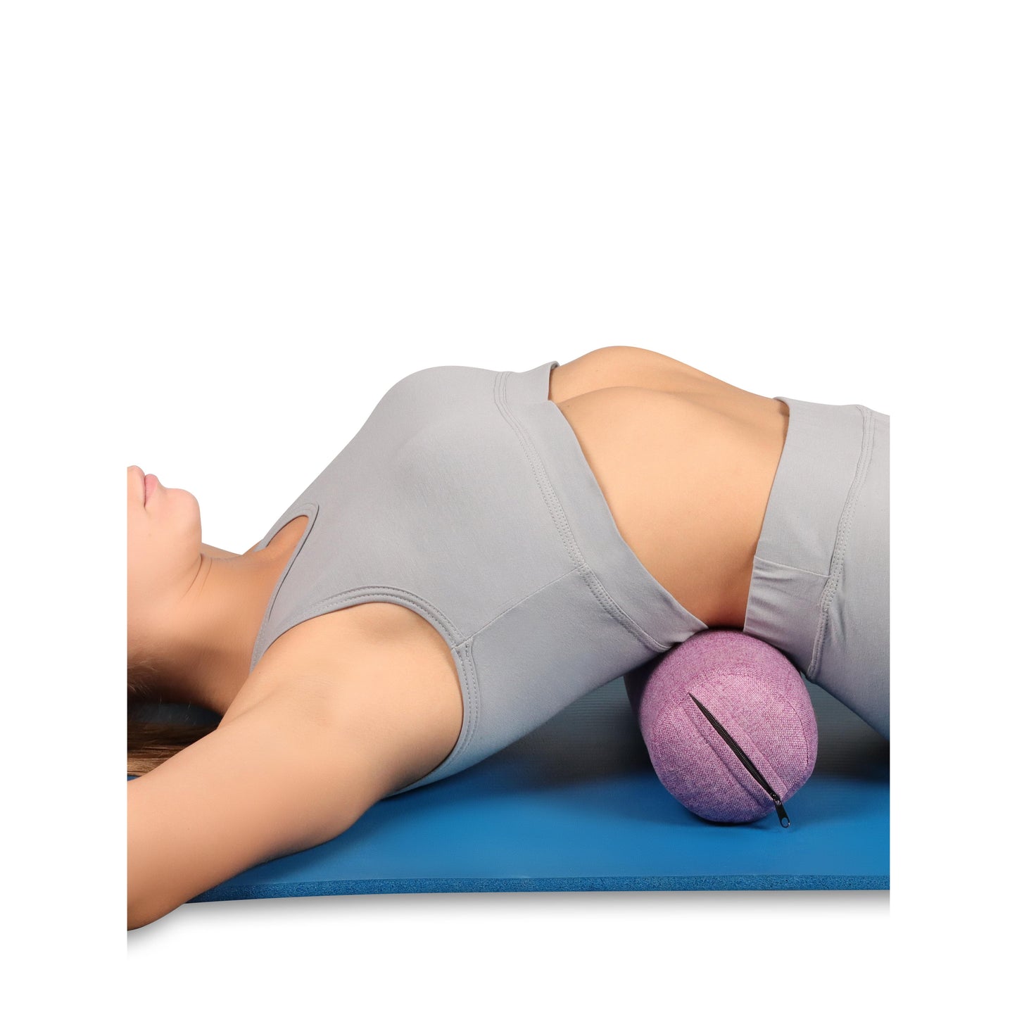 Rouleau De Tissu Rembourré Pour Massages Musculaires Et Yoga De INDIGO