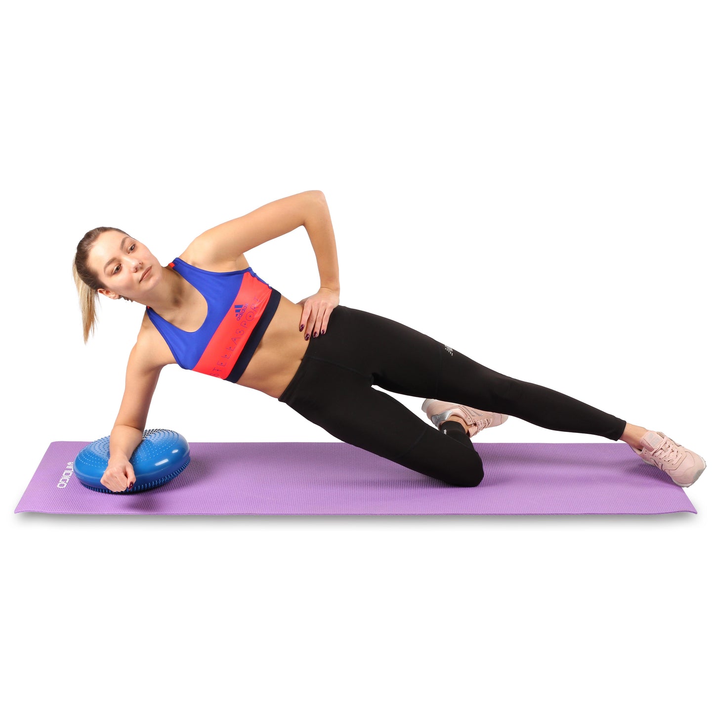 Cojín de Equilibrio con Bomba PVC EQUILIBRIUM INDIGO 33 cm