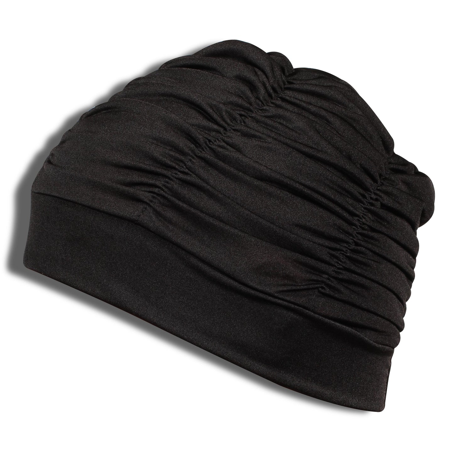 Bonnet De Natation Avec Plis Licra SM Indigo
