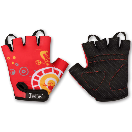 Guantes Ciclismo Infantil ESFERAS INDIGO