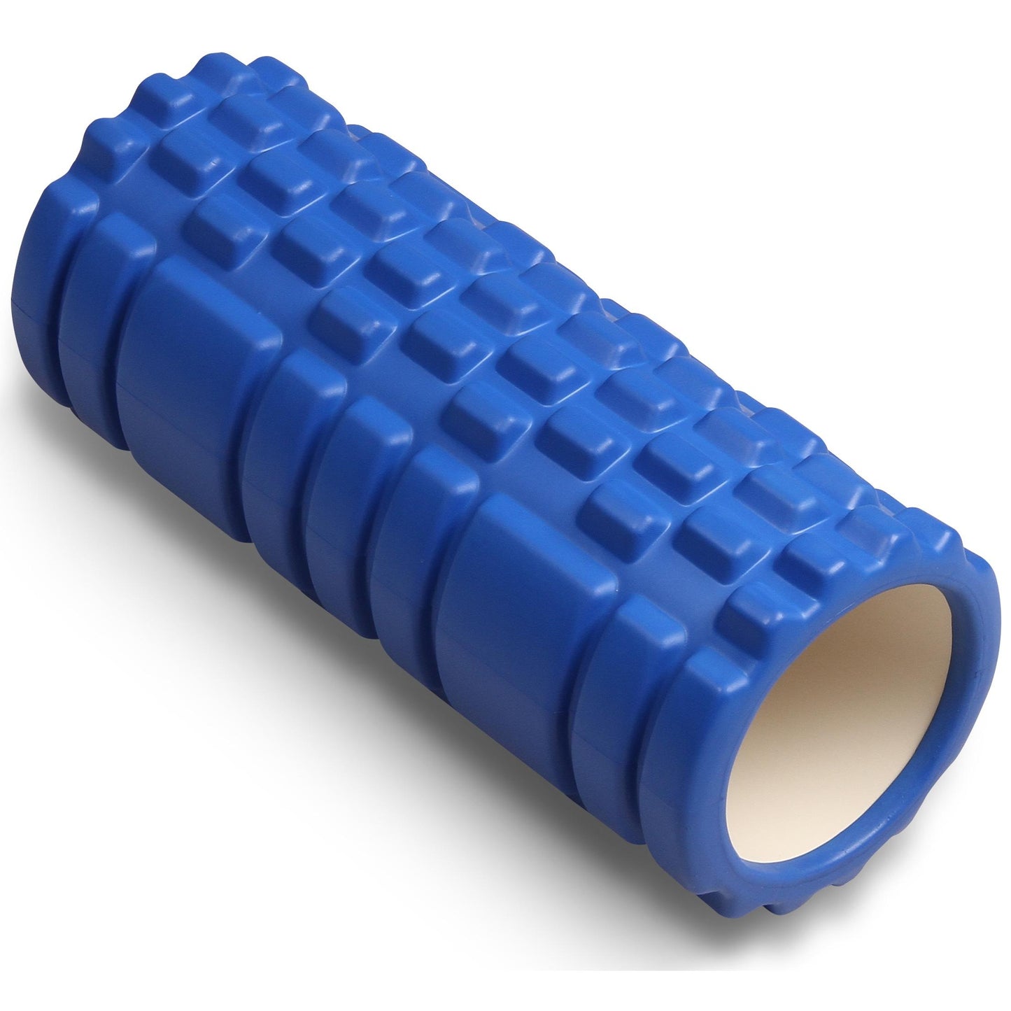 Rodillo de Espuma Foam Roller Redondo para Masajes Musculares y Yoga PVC INDIGO 33*14 cm