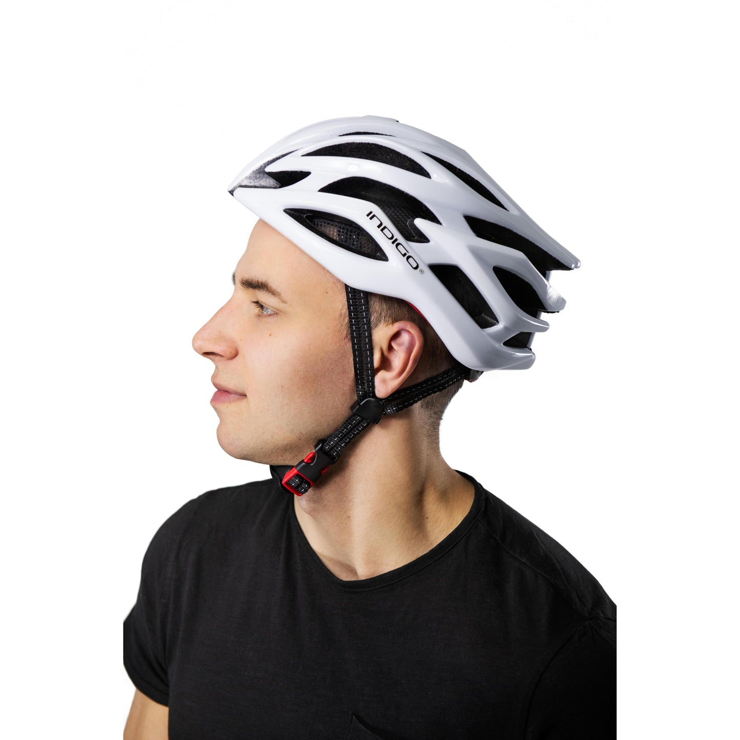 Capacete de Bicicleta com Ventilação Adulto INDIGO IN370 55-61 cm