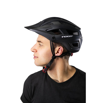 Capacete de Bicicleta com Ventilação Adulto INDIGO IN371 55-61 cm