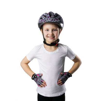 Capacete de bicicleta infantil ventilado INDIGO 48-56 cm