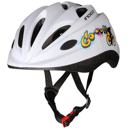 Capacete de bicicleta infantil ventilado INDIGO 48-56 cm