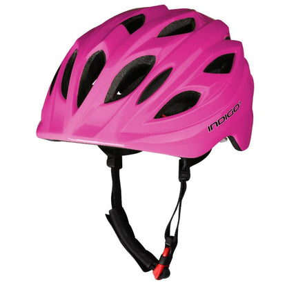 Capacete de Bicicleta Criança com Ventilação INDIGO 51-55 cm Verde Claro