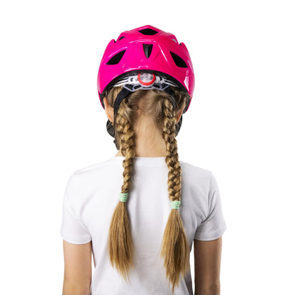 Capacete de Bicicleta Criança com Ventilação INDIGO 51-55 cm Verde Claro