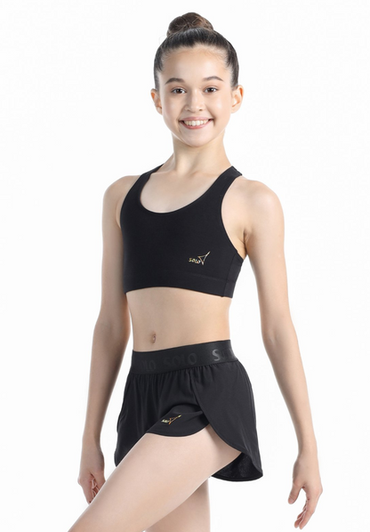 Elastic Strap Top SOLO Black