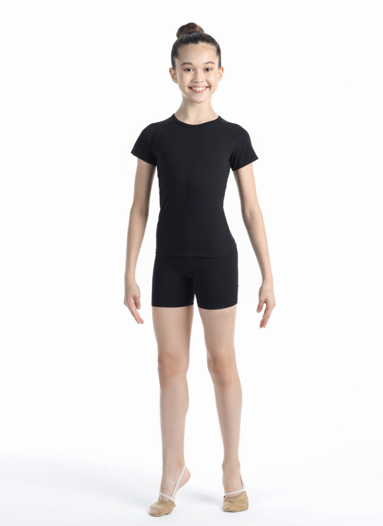 Camiseta Mangas Raglã Algodão SOLO Preto