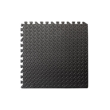Esterilla de Fitness y Ejercicios Gimnasio Puzzle INDIGO 9 Unidades 60*60*2 cm Negro