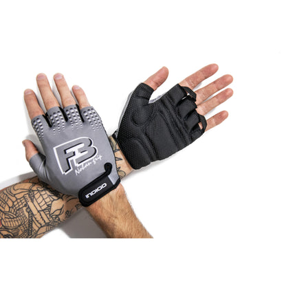 Guantes Ciclismo Hombre INDIGO Gris