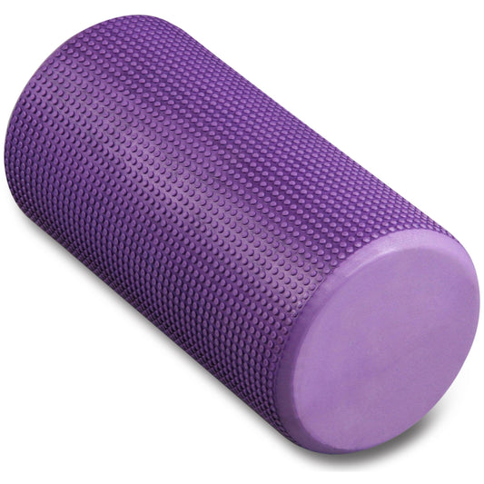 Round Foam Roller for Muscle Massages and Yoga Indigo 30*15 cm