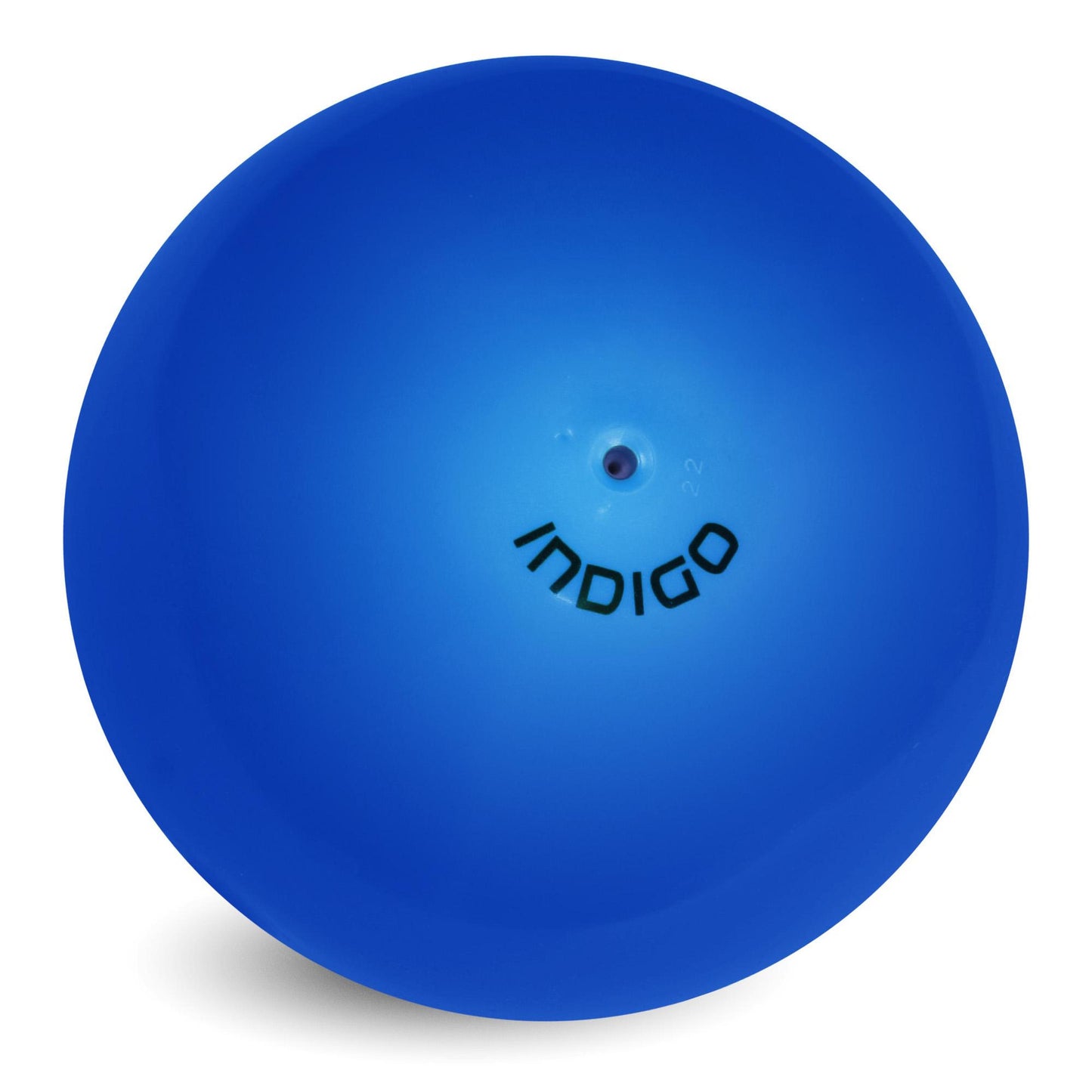 Balle PVC Métallisée 400 g INDIGO 19 cm