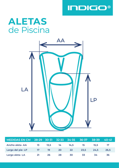 Barbatanas de Piscina INDIGO