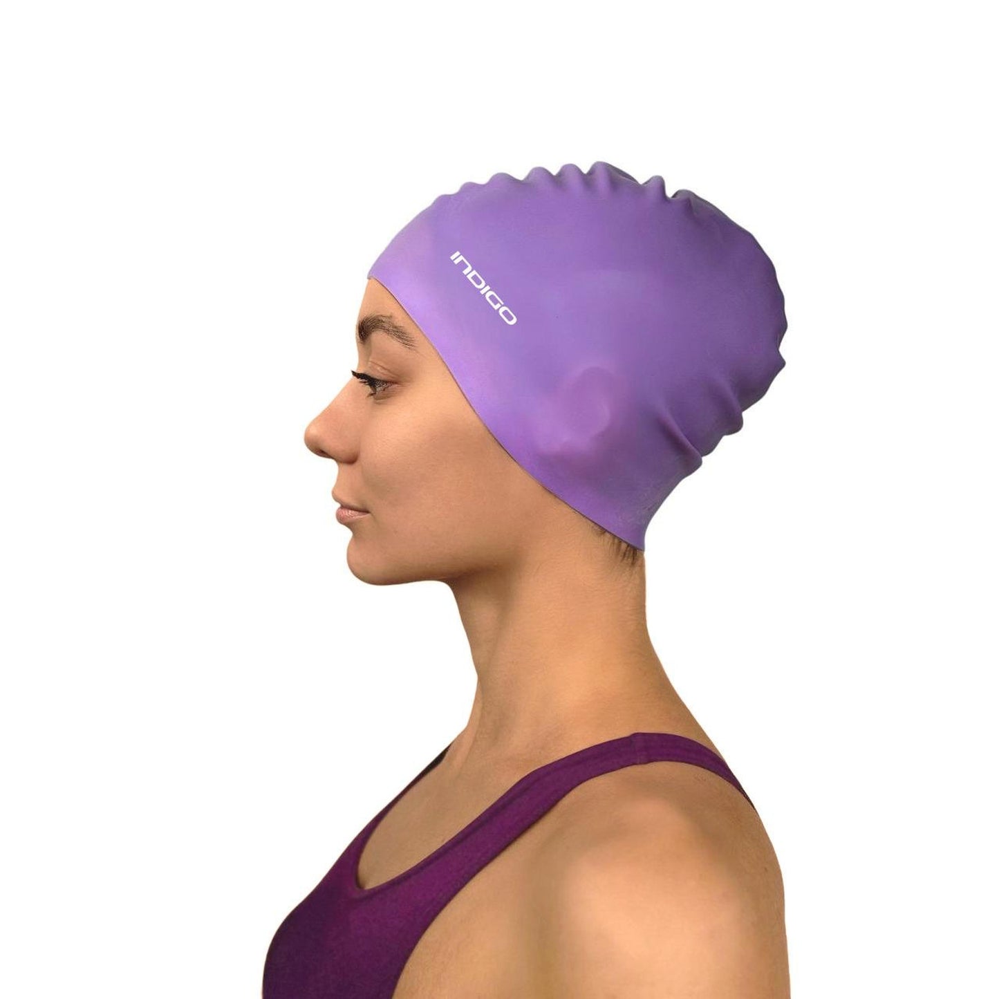 Gorro de Natación de Silicona INDIGO