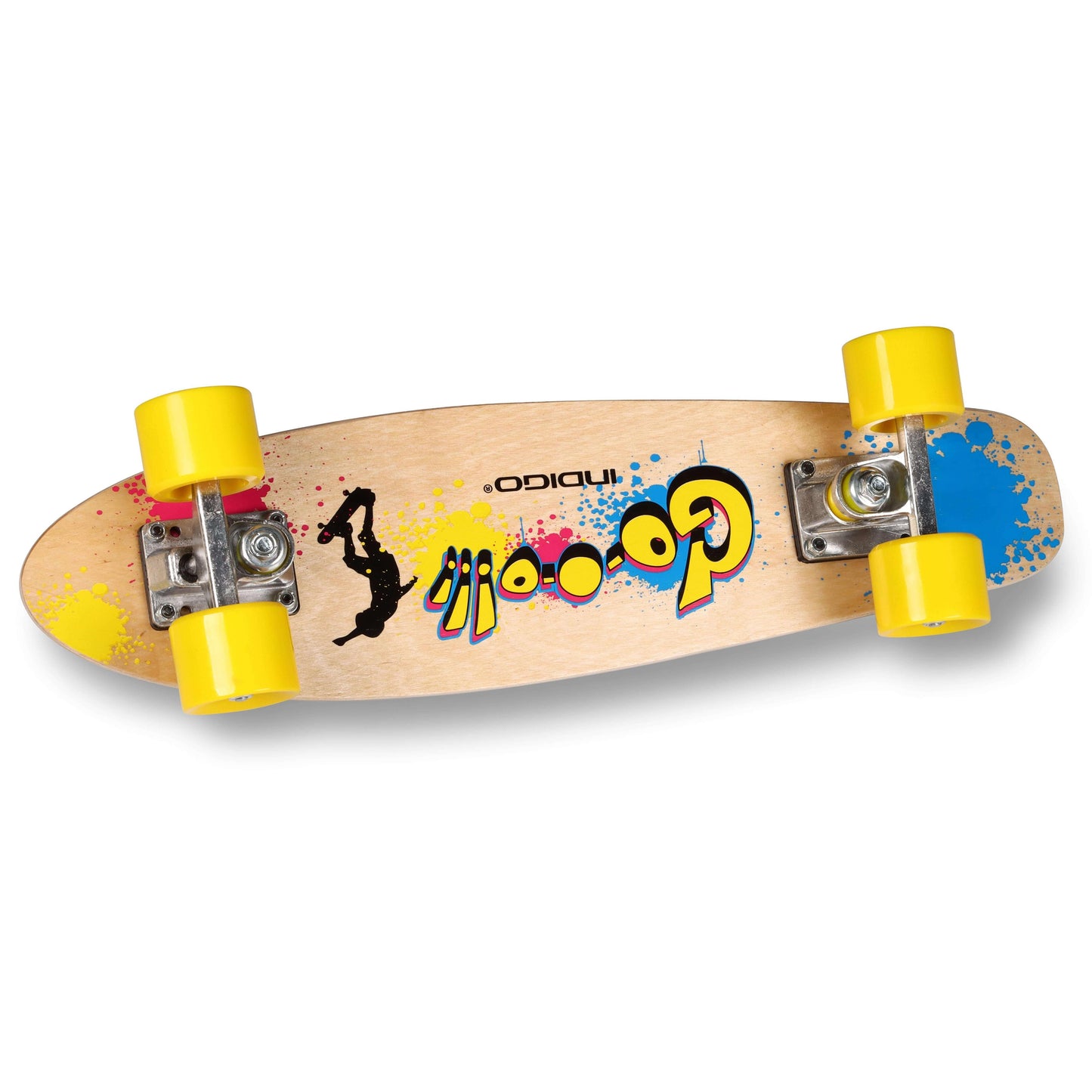 Skate Criança de Madeira GO INDIGO 55,88*15,24 cm