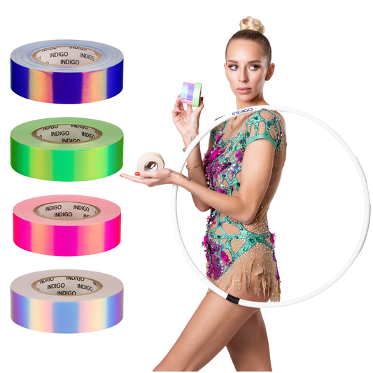 Rollo Adhesivo con Efecto Espejo RAINBOW INDIGO 20mm*14m