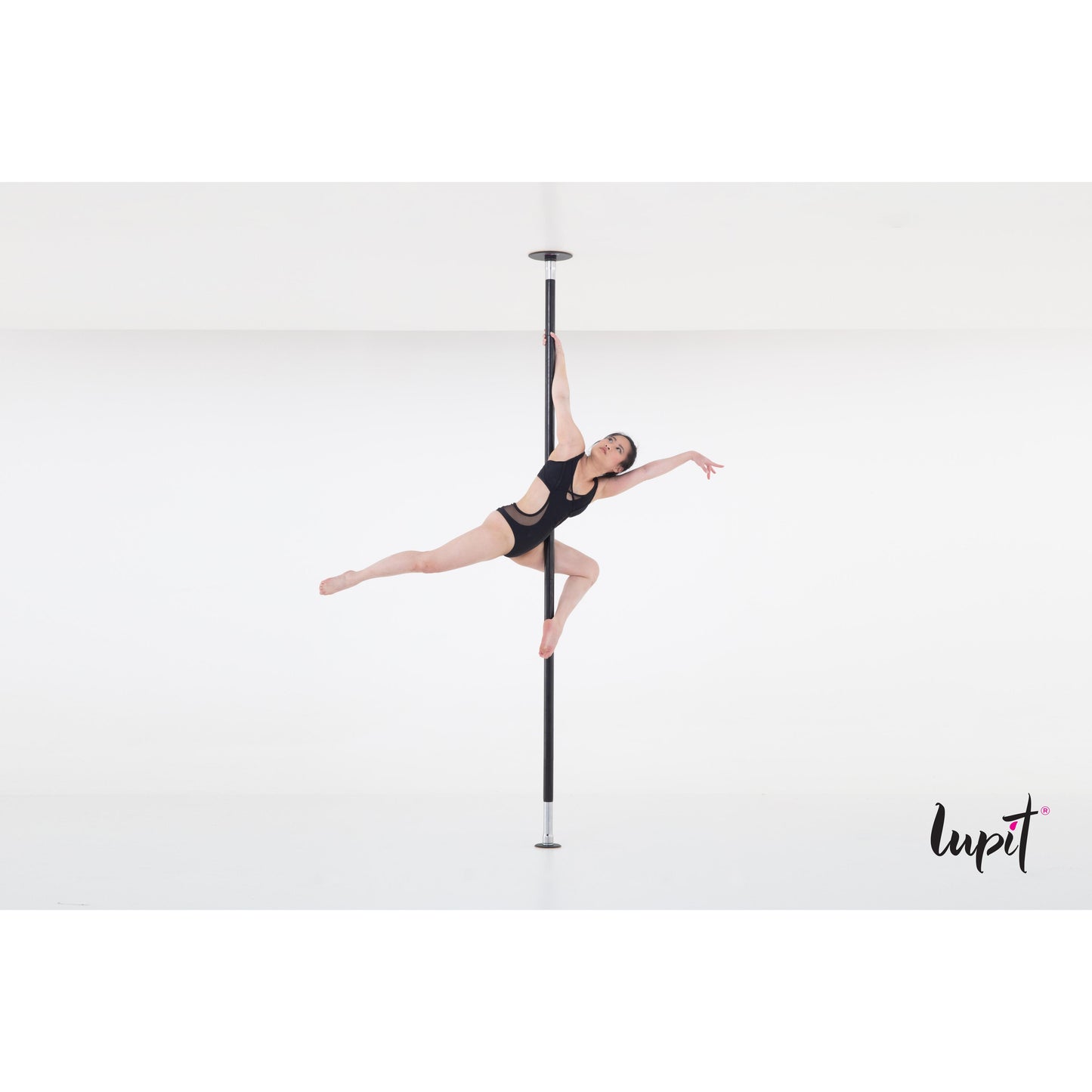 Barra de Pole Dance com Fechadura Padrão 230-180 cm LUPIT CLASSIC 42/45mm Cromada