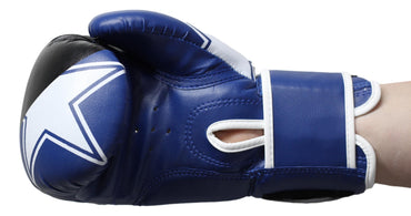 Luvas de Boxe INDIGO PVC Azul PS505