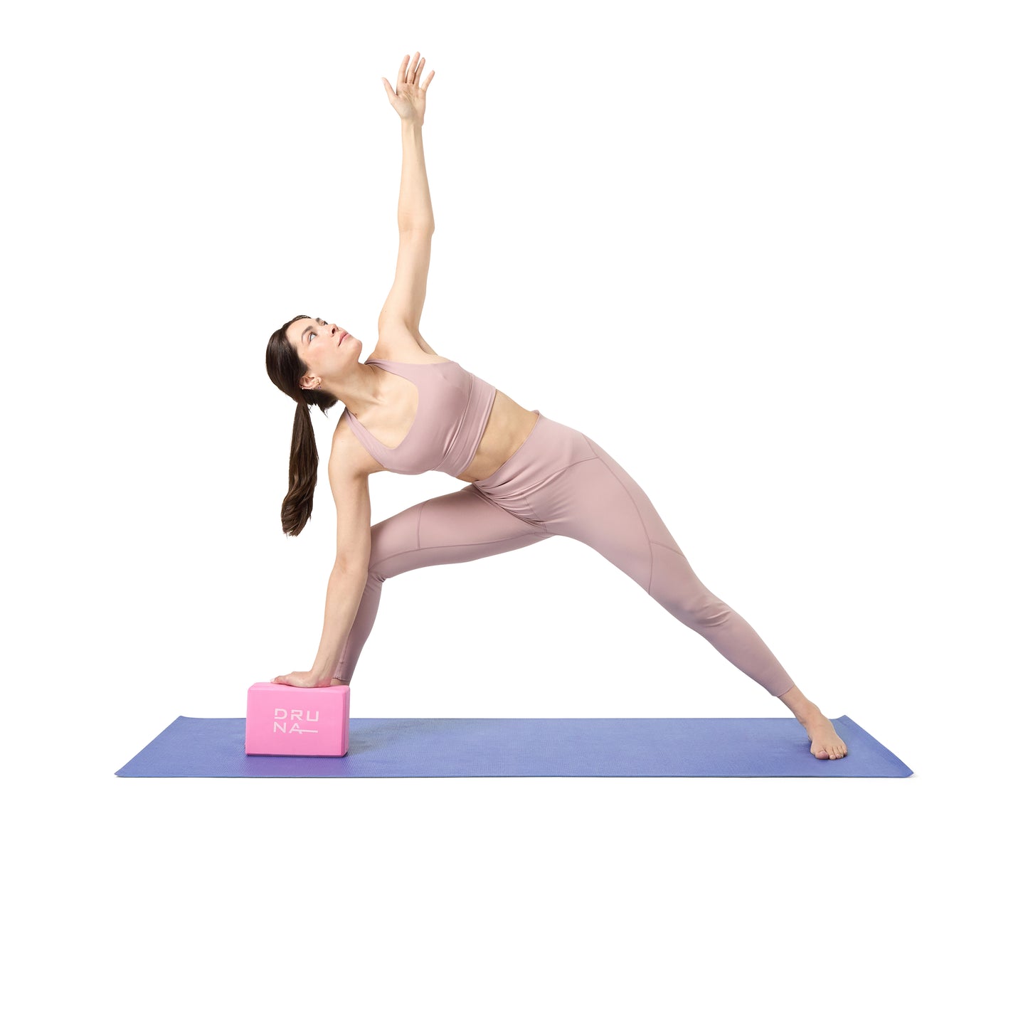 Bloque de Yoga INDIGO 2 Piezas de Espuma EVA y Pilates Ligero y Antideslizante